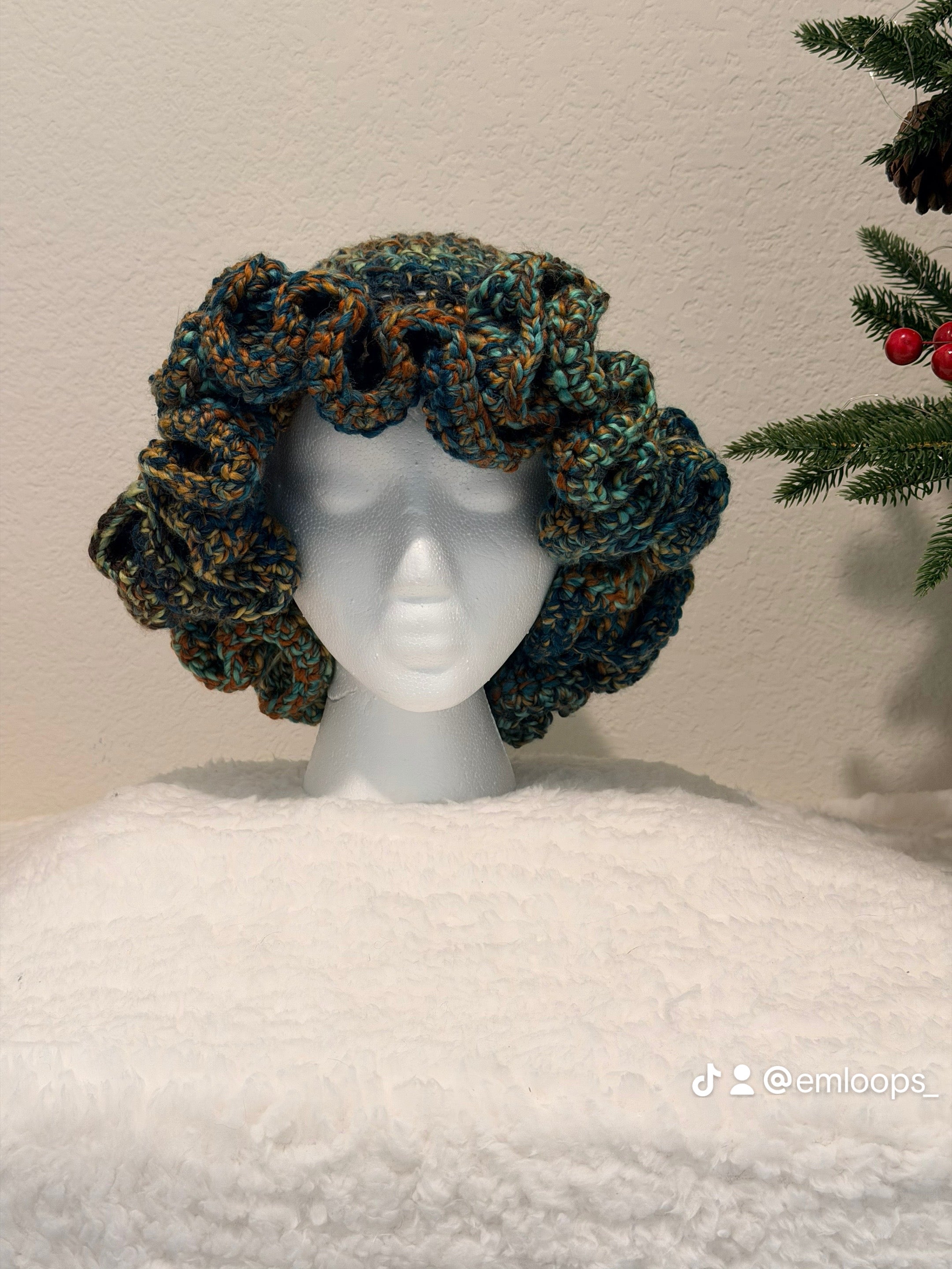 Simply Ruffles Hat – Digital Crochet Pattern (PDF Download)