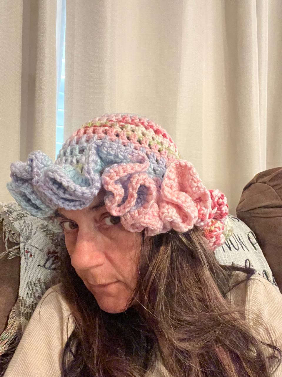 Simply Ruffles Hat – Digital Crochet Pattern (PDF Download)