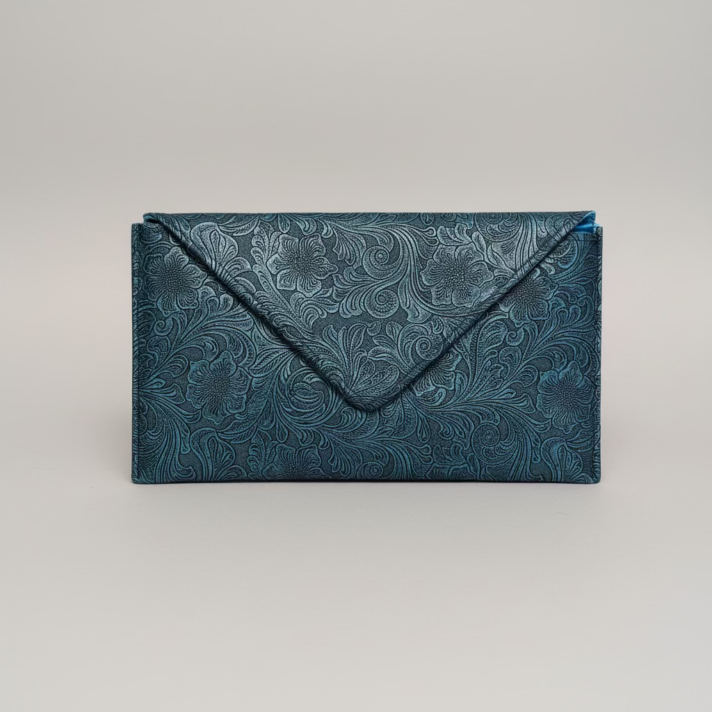 Elevated Collection Vegan Leather Statement Clutch