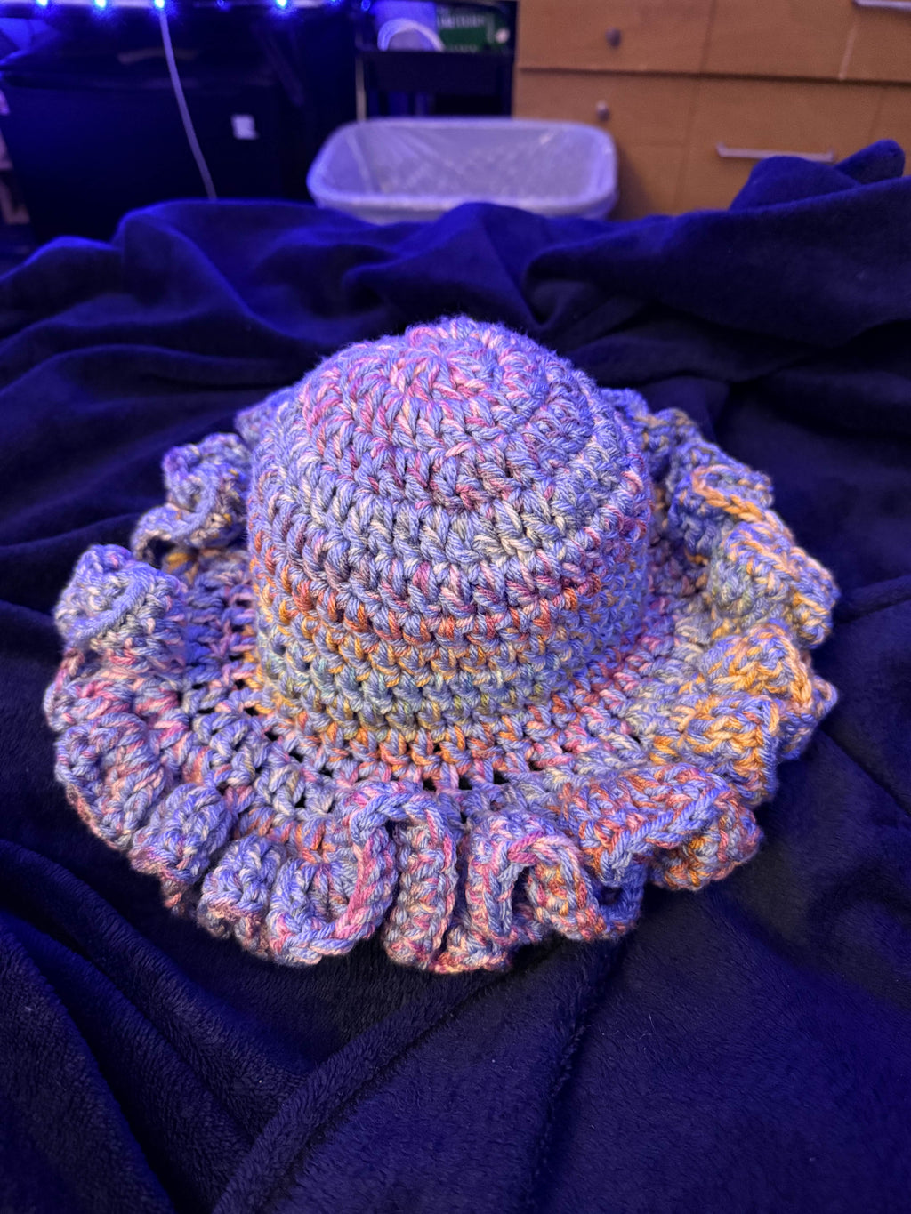 Simply Ruffles Hat – Digital Crochet Pattern (PDF Download)