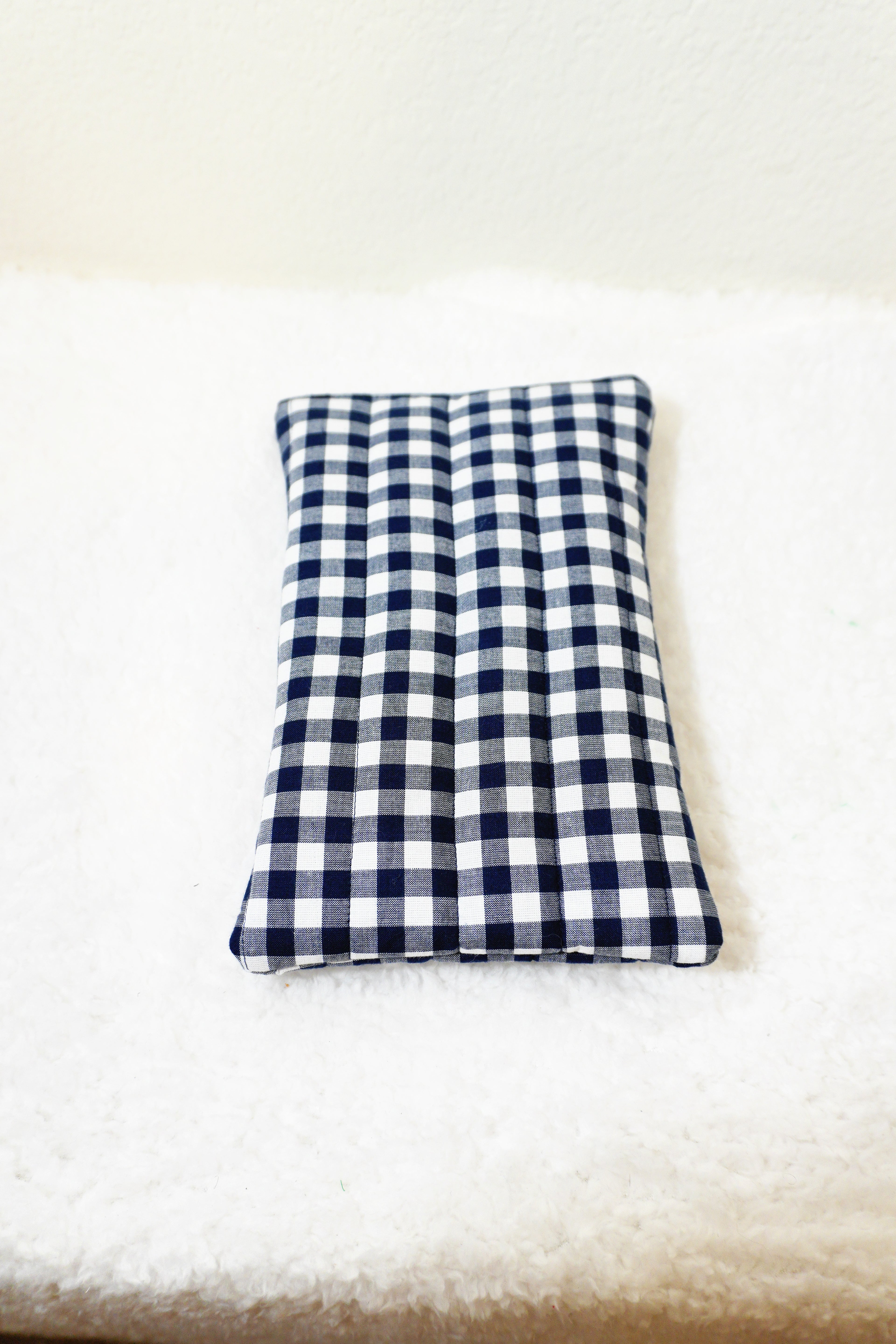 Handmade Quilted Kindle & iPad Mini Sleeve | Cotton Zipper Book Sleeve | Padded Tablet Case